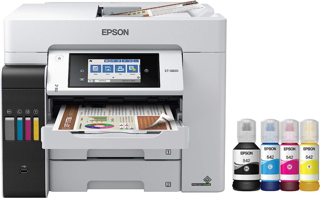 Best Printer for Mac EcoTank Pro ET-5800